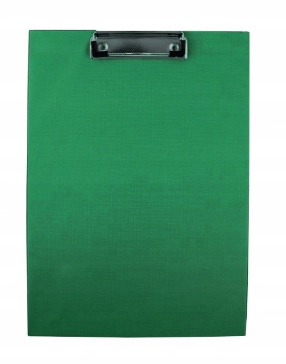 Groene A4 Clipboard Map met Klem - Taurus 32001