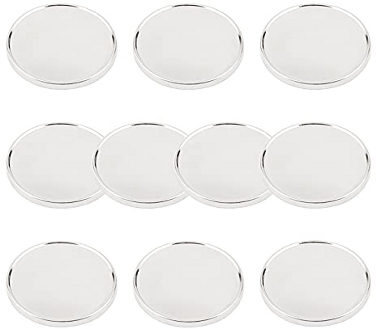 10 Pack Golf Ball Markers - Metalen Golfaccessoires voor Golfer Cadeaus
