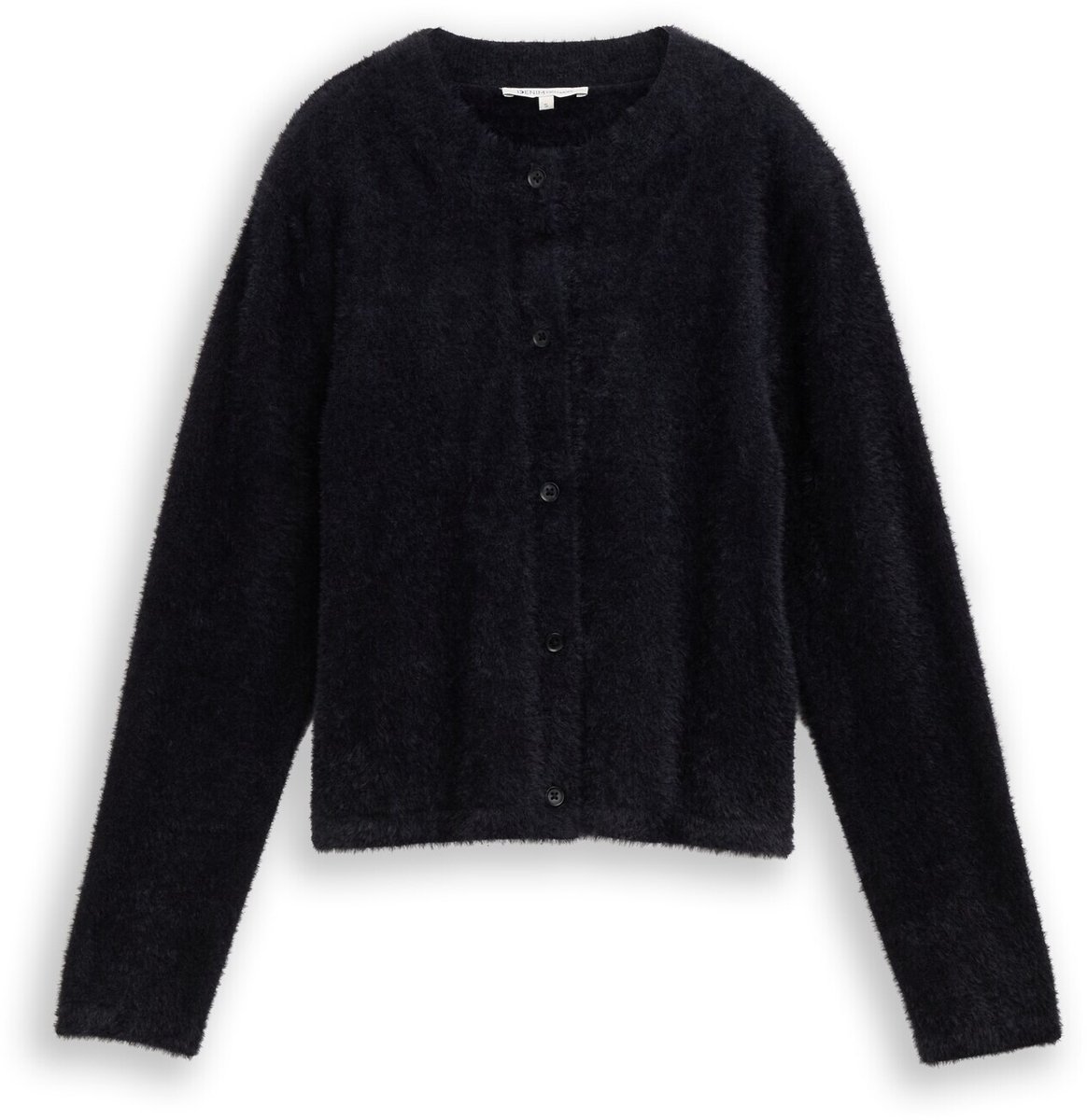 Tom Tailor Denim - Vest van vezelgaren - Maat XL - deep black