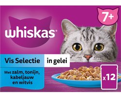 Whiskas 7+ Selectie in gelei - Vis - 24 x 85 g