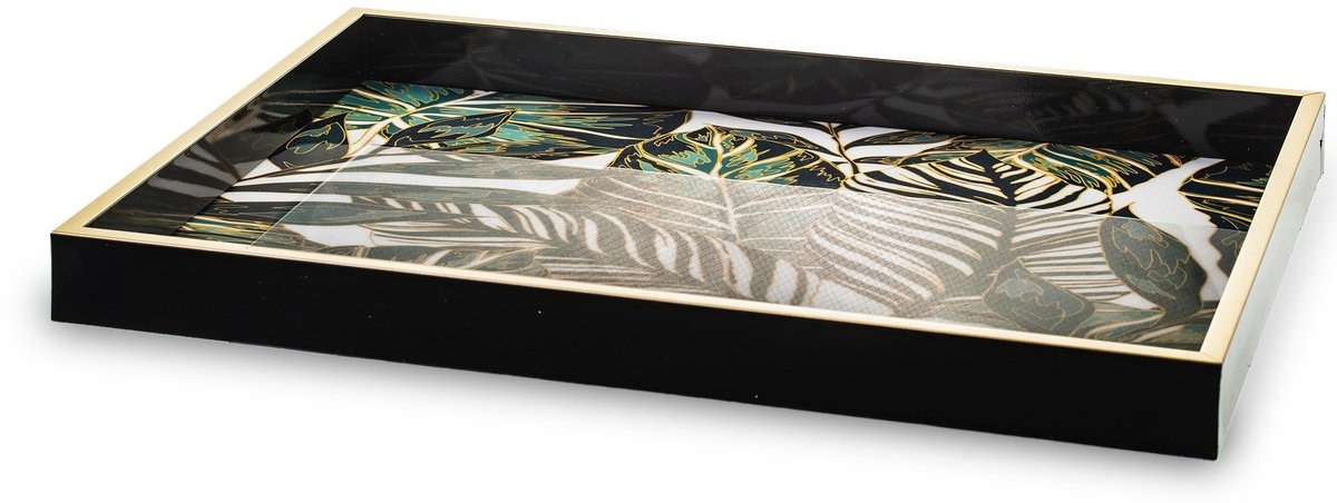 Decoratieve Glamour Serveerschaal - Stijlvolle Woondecoratie