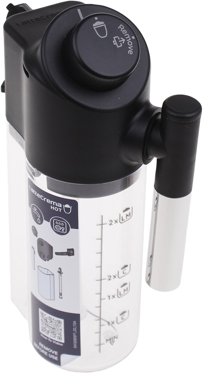 Melkcontainer voor De'Longhi Magnifica ECAM29* serie koffiemachines DLSC028 (AS00005733)