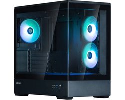 AMD Ryzen 5 7600X3D GamePC/Panoramic View – Nvidia GeForce RTX4060Ti 8GB - 32GB RAM – 1.0TB M.2 SSD - Win11 Pro – P30 zwart