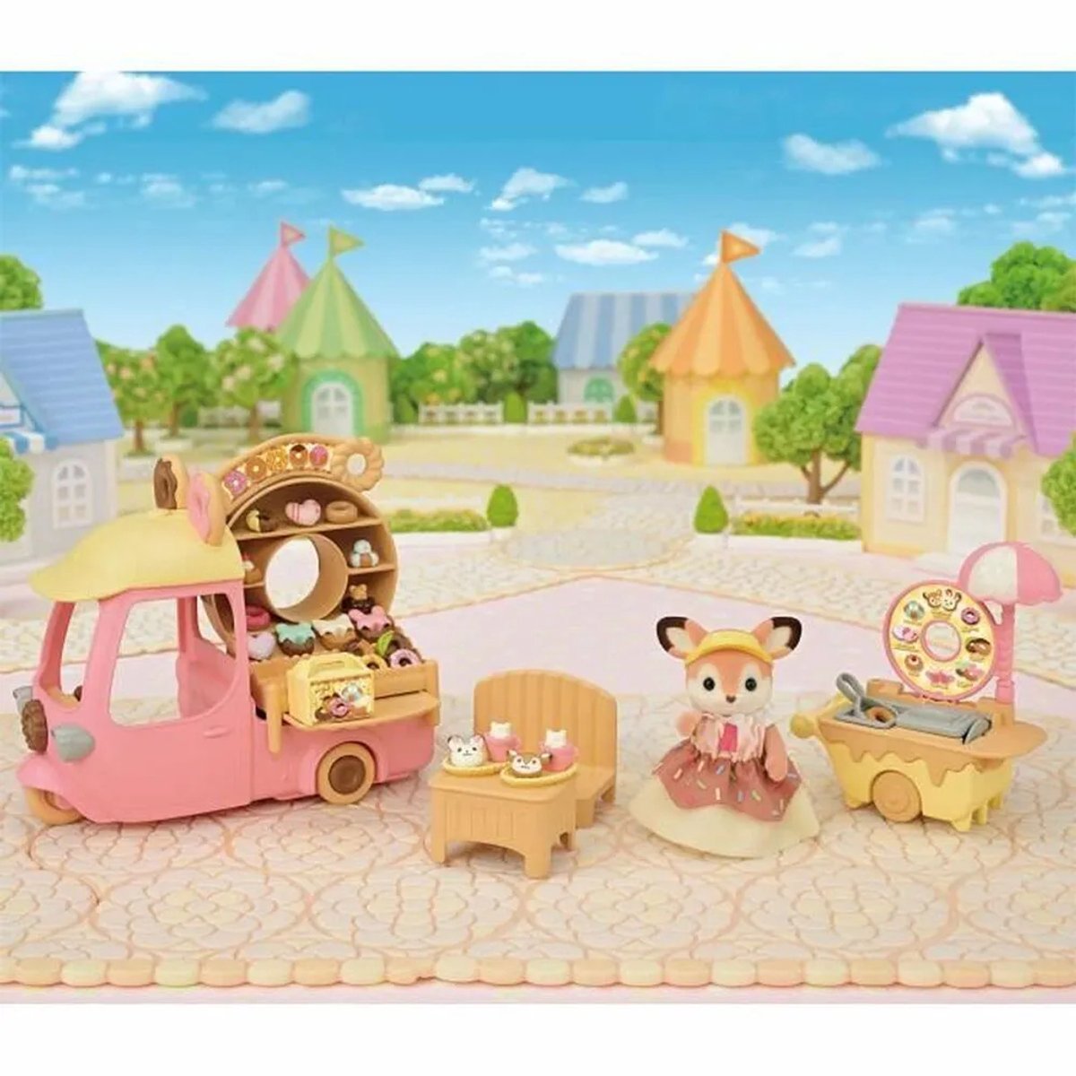 Sylvanian Families 5808 Dip Dip Donut wagen — cadeau in Spellen & Speelgoed - foto 4