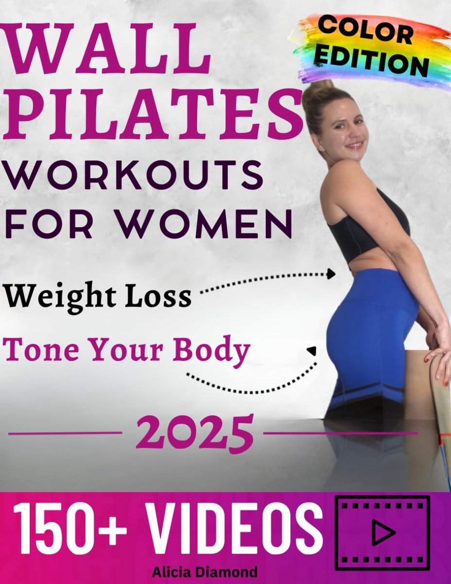 Wall Pilates Oefeningen Thuis Video Gids voor Vetverbranding - Product - €62,10