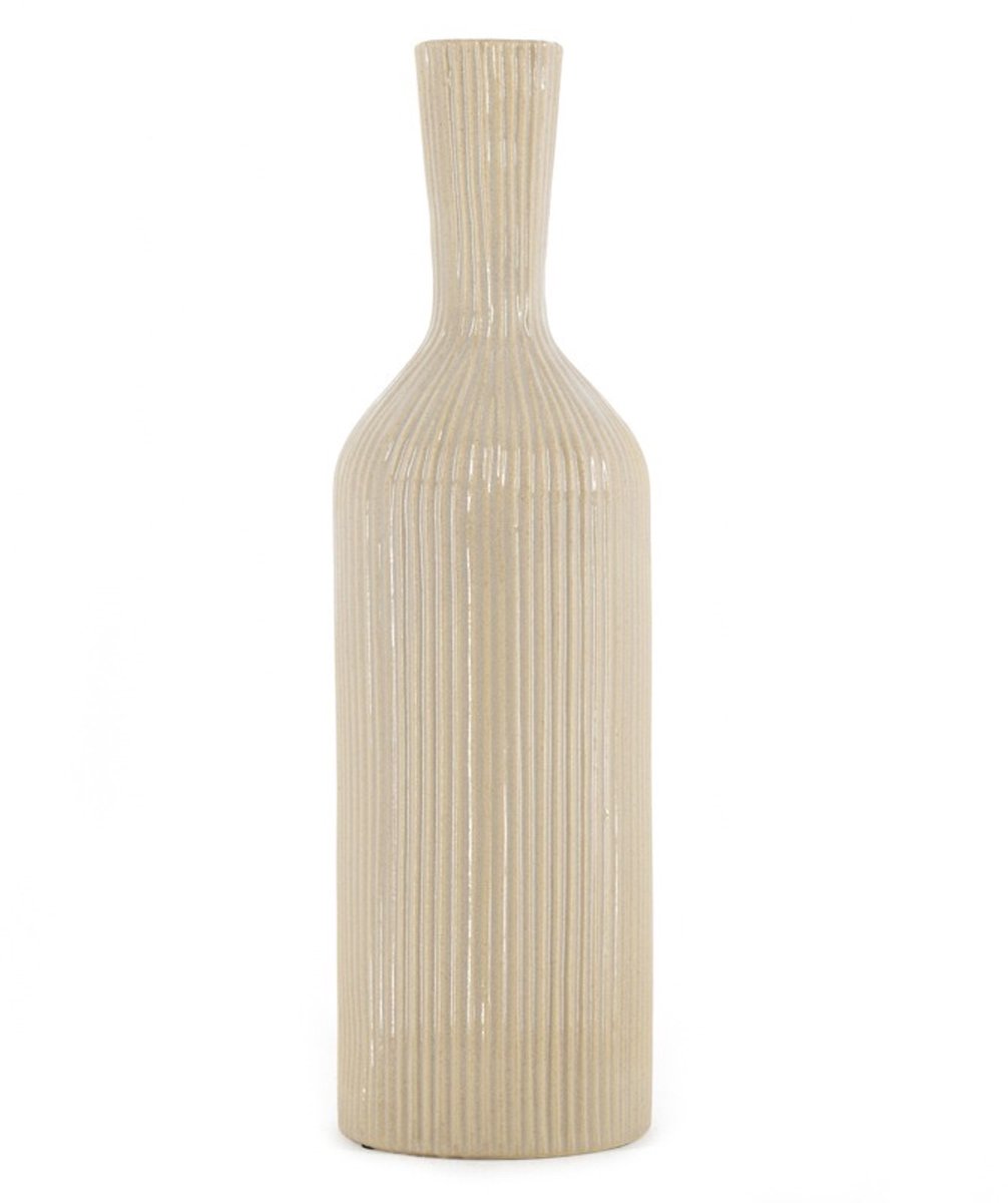 homebound by ky Aardewerk vaas conic M beige
