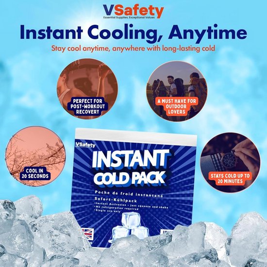 Instant IJsverpakking XL (25 stuks) - Directe Koeling Zonder Vriezer — afbeelding 4