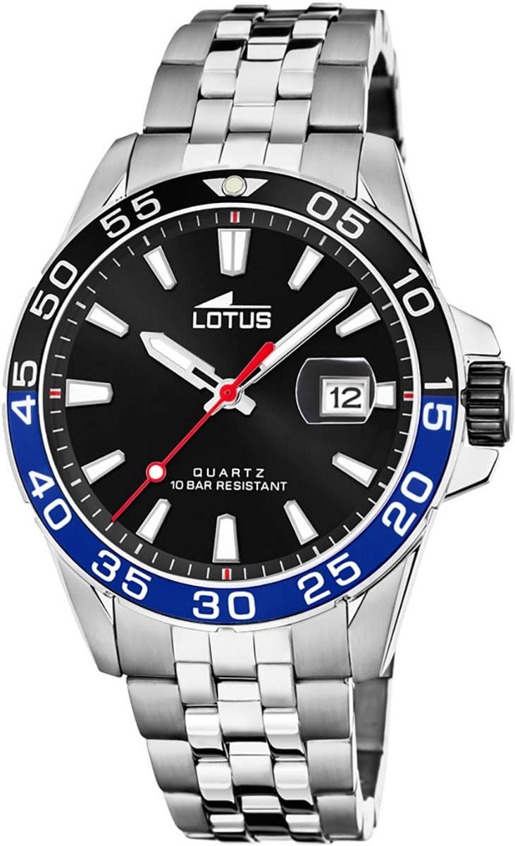 Herenhorloge Analoog Kwarts met RVS Armband - Zilverkleurig