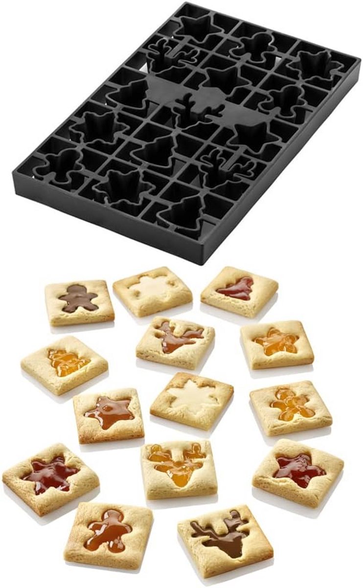 Kerstkoekjes Vormpjes Set voor Perfect Gesneden Koekjes