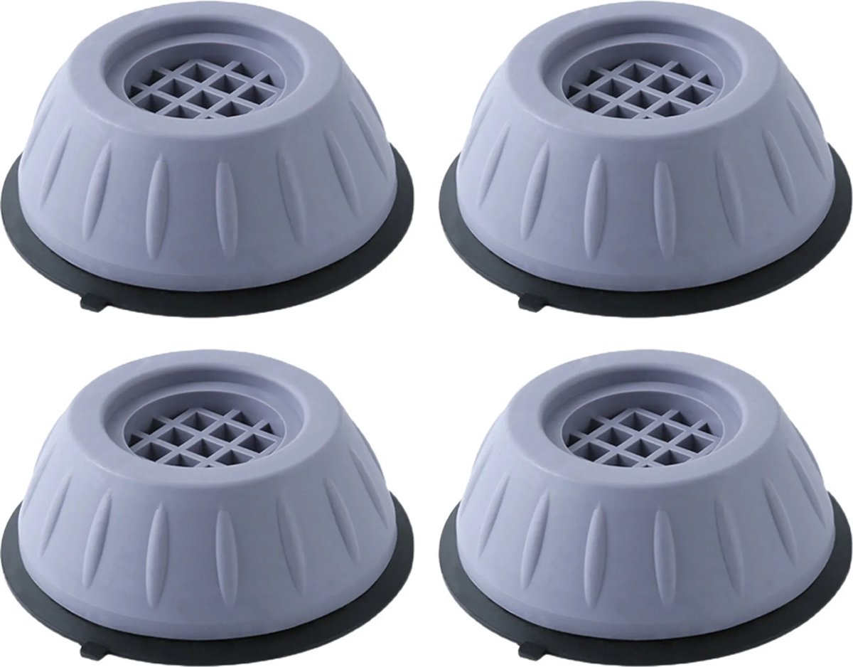 8-delige set voetjes voor wasmachines, schokabsorberende voetjes, schokdempers