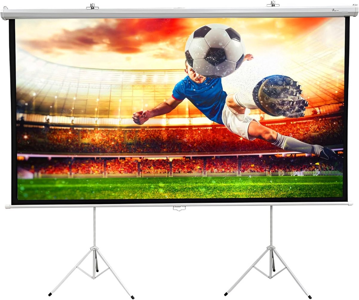 Projectiescherm 120 Inch (300 cm) - HD & 4K Geschikt - Wandmontage & Vrijstaand
