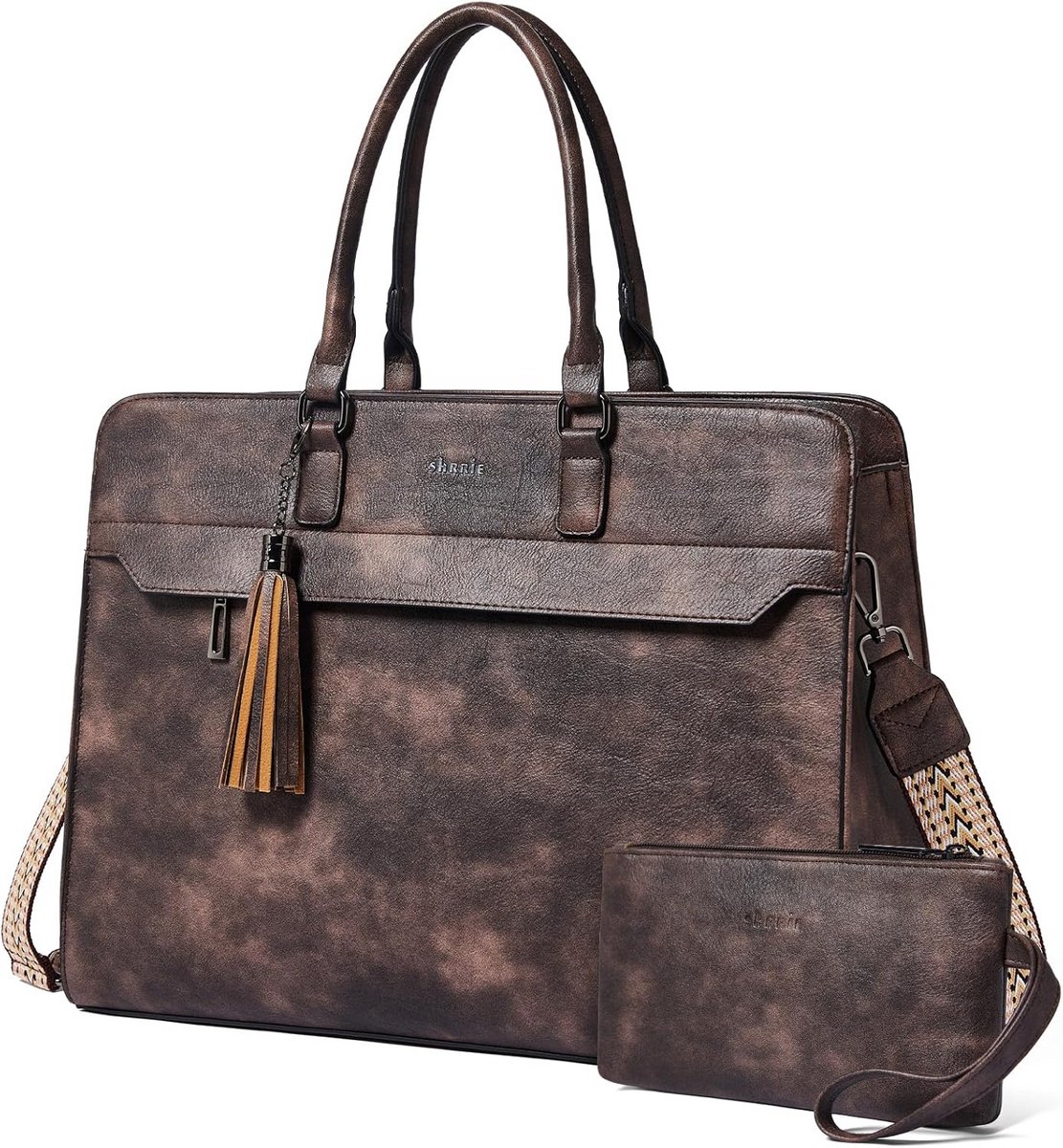 Laptoptas 15.6 Inch en 17.3 Inch, Schoudertas, Aktetas voor Heren en Dames