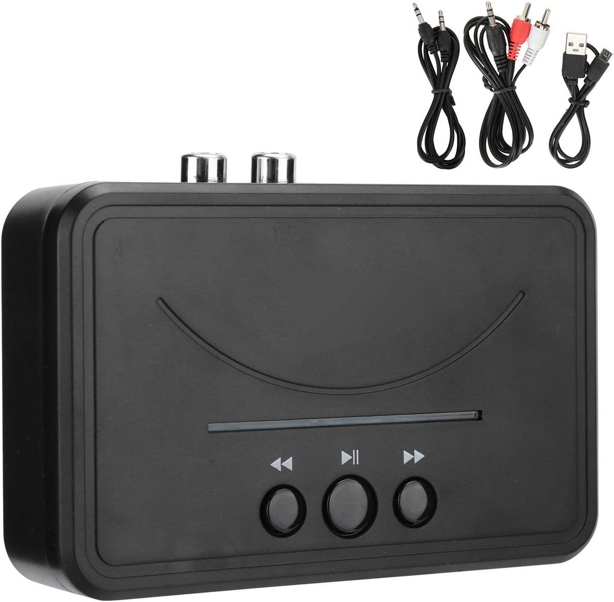 Draadloze Bluetooth 5.0 Audio Ontvanger met NFC en 3.5mm/RCA Stereo Aansluiting