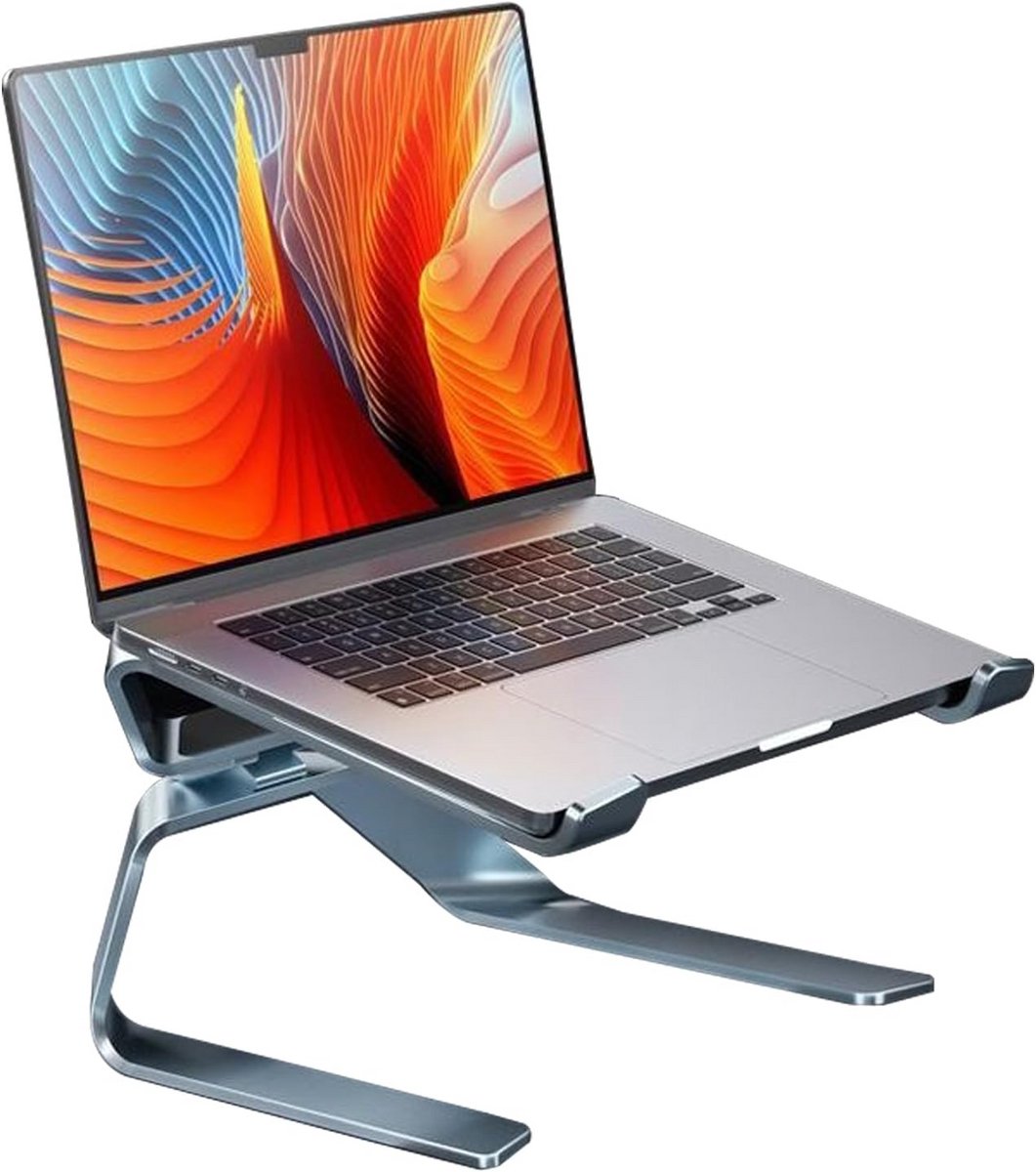 In Hoogte Verstelbare Laptopstandaard voor 14 t/m 17,3 Inch - Robuust & Koelend