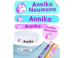 155 Gepersonaliseerde Naamstickers voor Kleding en Voorwerpen: Strijken en Zelfklevend