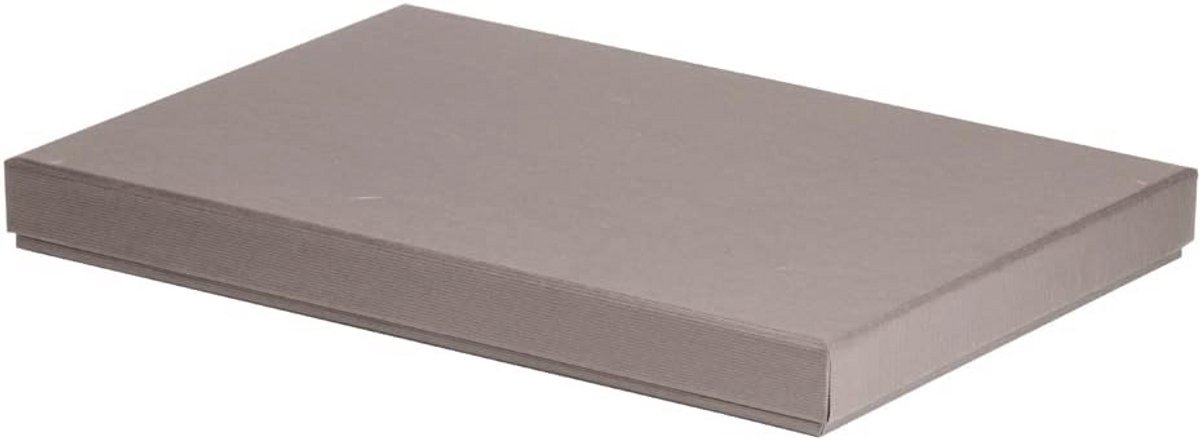 Kartonnen doos voor DIN A4, rechthoekig, taupe, 1 stuk