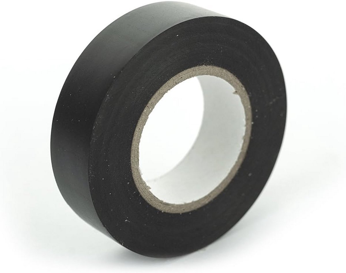 Isolatieband Zwart 20 Meter