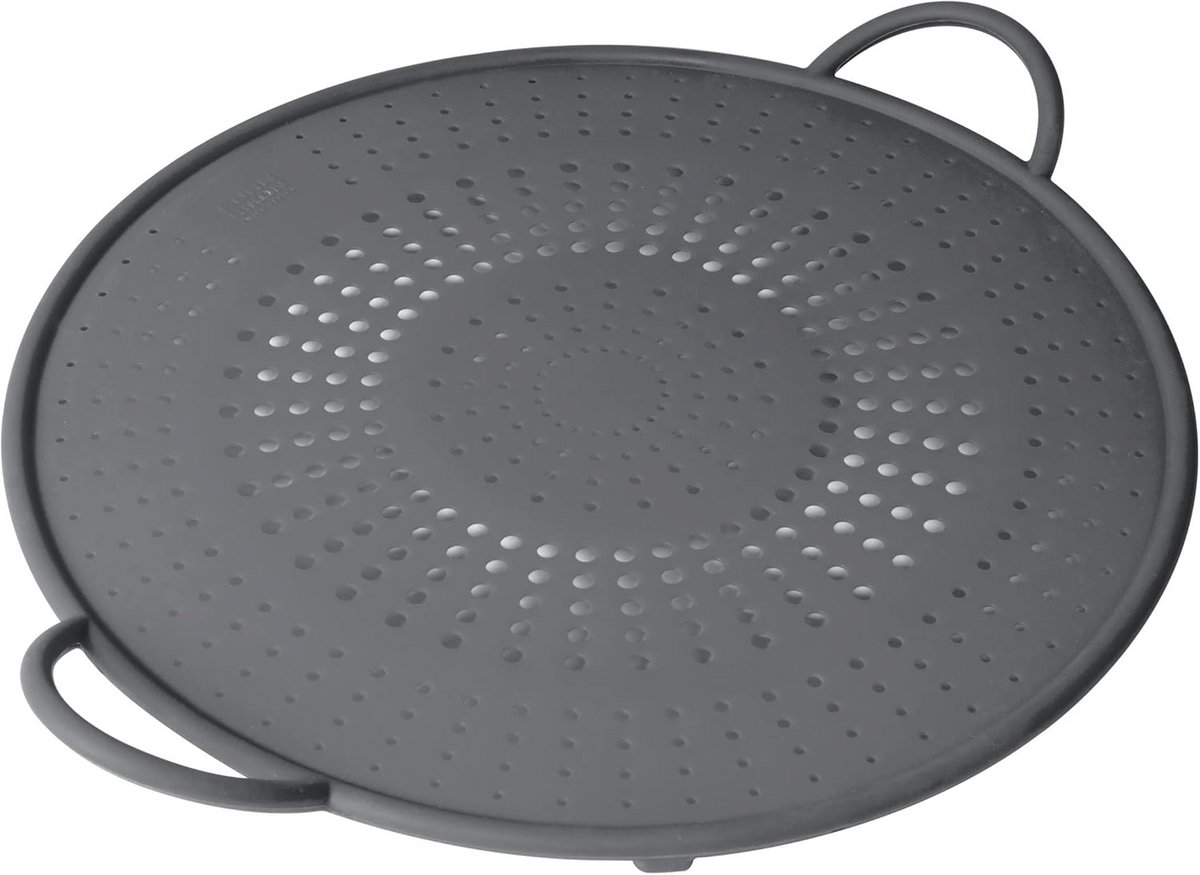Siliconen spatbescherming rood (grijs) Ø 30 cm