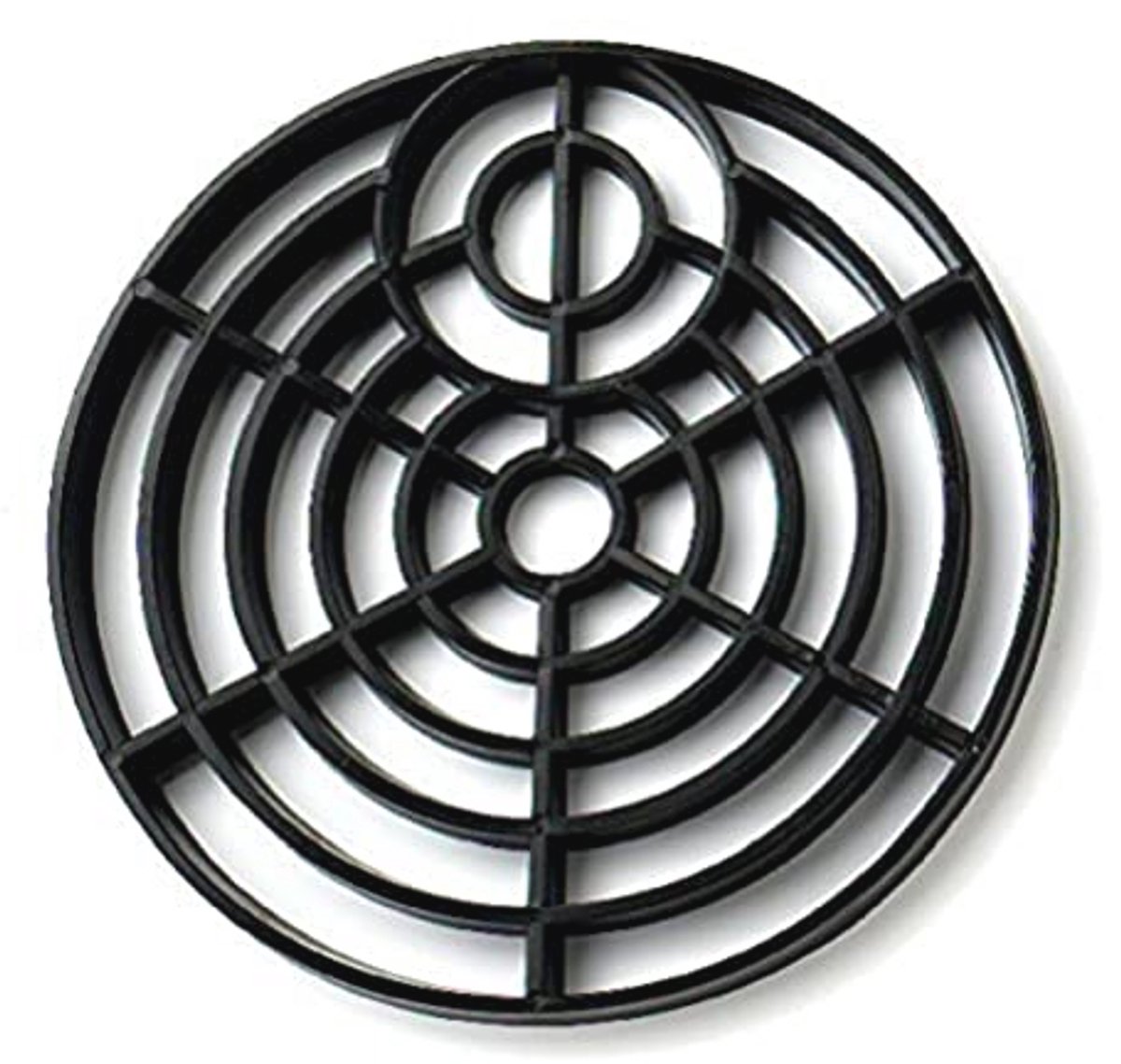 Ronde Rooster 150 mm - Zwart (Verpakking à 2)