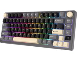 Royal Kludge RKM75 – Mechanisch Toetsenbord – Draadloos Toetsenbord – Gaming – Bluetooth – Display