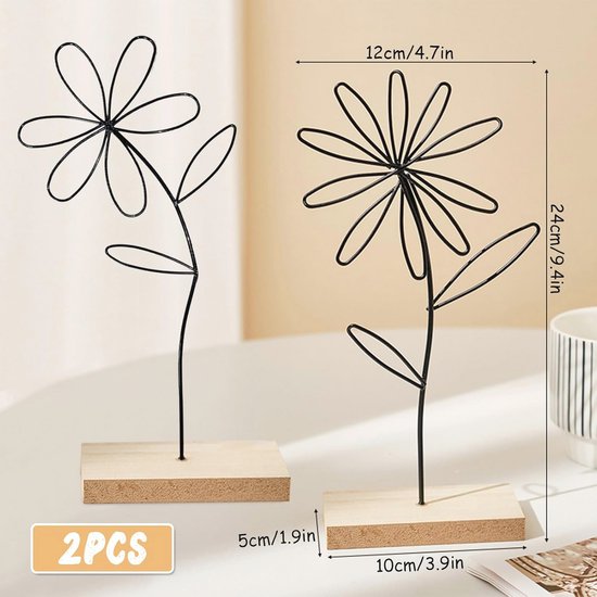 Queens Anne's Lace / Wilde peen (schuine bloem) Tuinsteker. 150 x 30 cm. Roest metaal decoratie