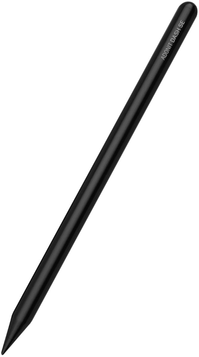 Adonit, Actieve Stylus voor iOS en Android apparaten met Magnetische Bevestiging, Zwart