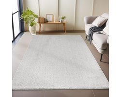 Stevig Modern Lusjestapijt 280x370 cm Beige voor Woonkamer en Slaapkamer