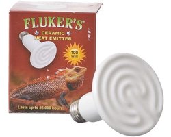 Keramische Warmte Emitter, Natuurlijke Infrarood Verwarmingslamp voor Reptielen, 100 Watt