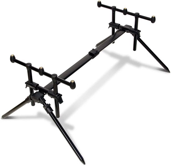 NGT Quickfish 3-Rod Pod inclusief draagtas - Rodpod van Merkloos — afbeelding 3