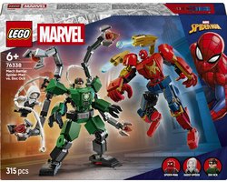 LEGO Marvel Mechaduel: Spider-Man vs. Doc Ock Superhelden - Bouwpakket voor Kinderen - 76338 Image