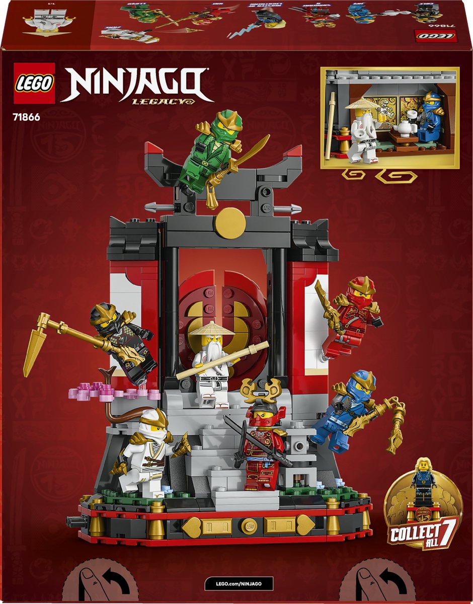 LEGO NINJAGO - 15-Jarig Jubileum: Display met Ninjapersonages - 71866 — afbeelding 19