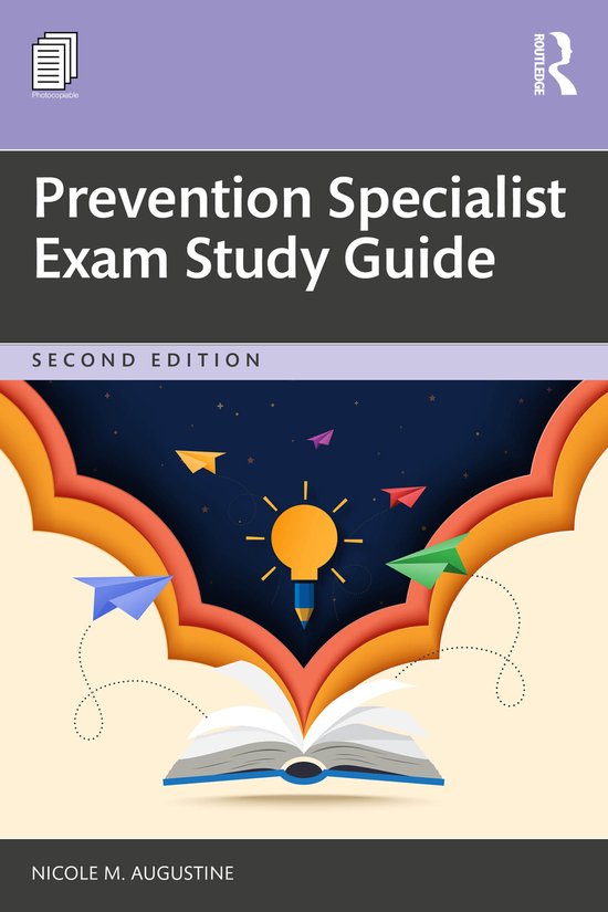 Prevention Specialist Exam Study Guide - cover