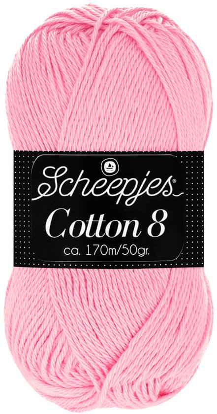 Scheepjes Cotton 8 - 649 - Haakgaren / Breigaren