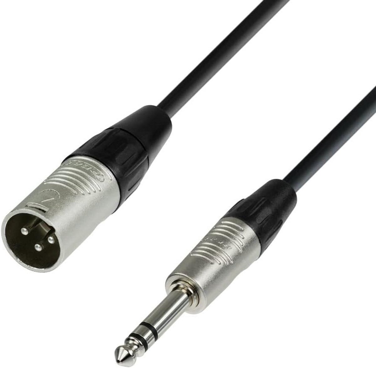 XLR naar Jack Kabel 5 Meter - Professionele Microfoon- en Instrumentenkabel