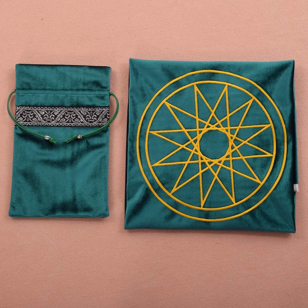Tarot Tafelkleed Altaar Divinatie Kleed met Opbergzak