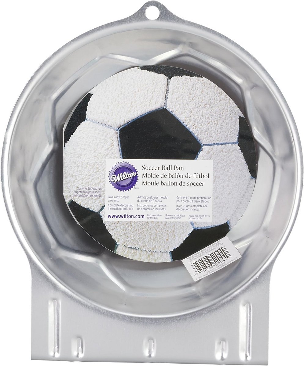 Voetbaltaartvorm 22 x 9 cm - Ideaal voor 3D Taarten