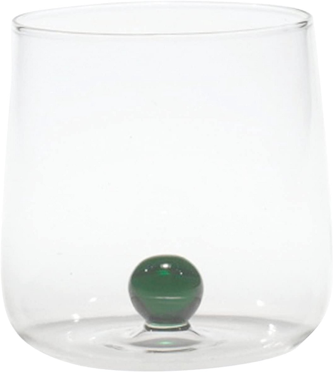 Handgemaakte borosilicaatglas Tumbler Set - 6 stuks, 44 cl, 88 mm diameter