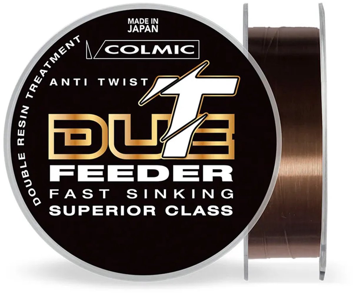 Colmic T-due Feeder Fast Sinking Monofilament 300 M Goud 0.260 mm