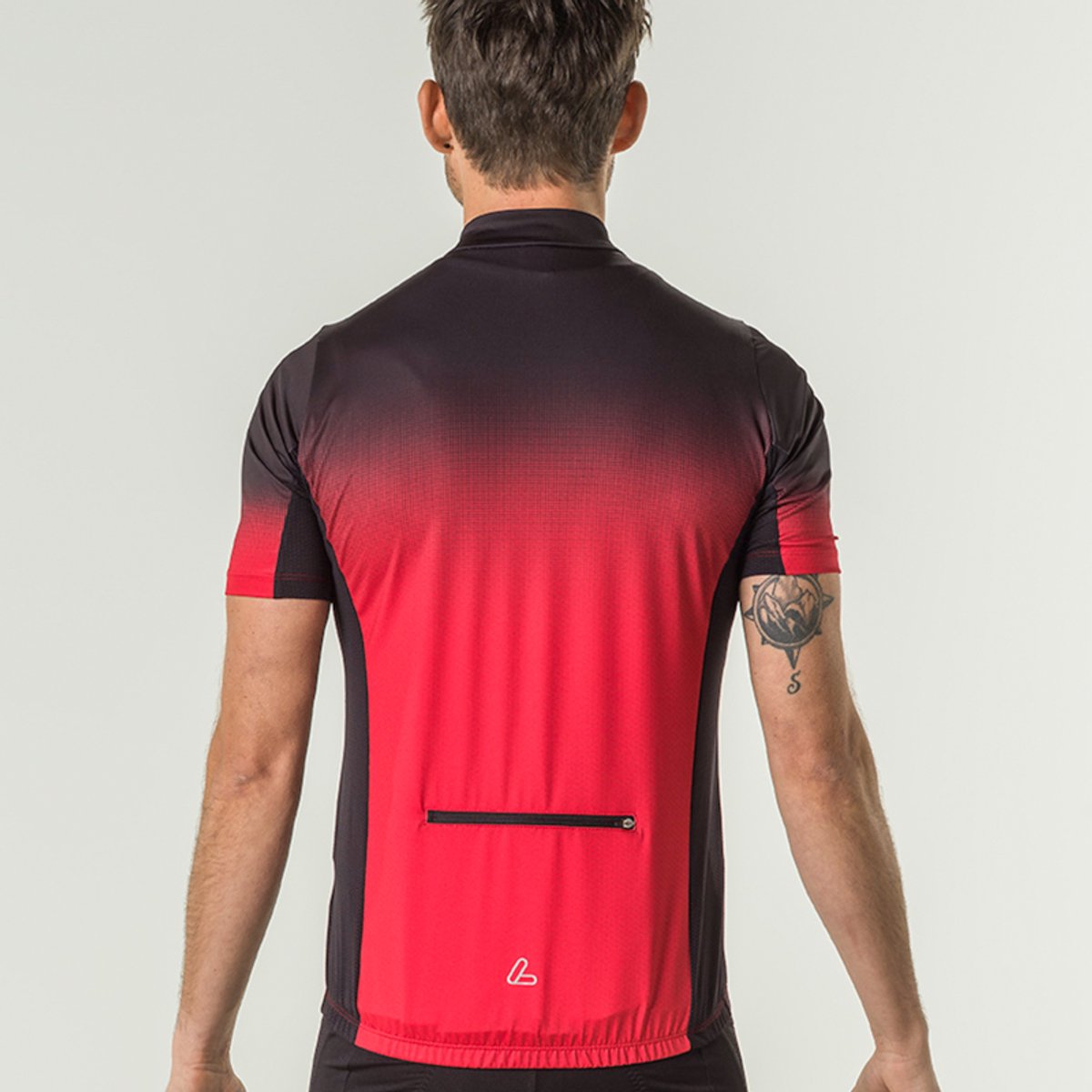 Loeffler fietsshirt korte mouwen M Bike Jersey FZ Coogan Mid - Rood