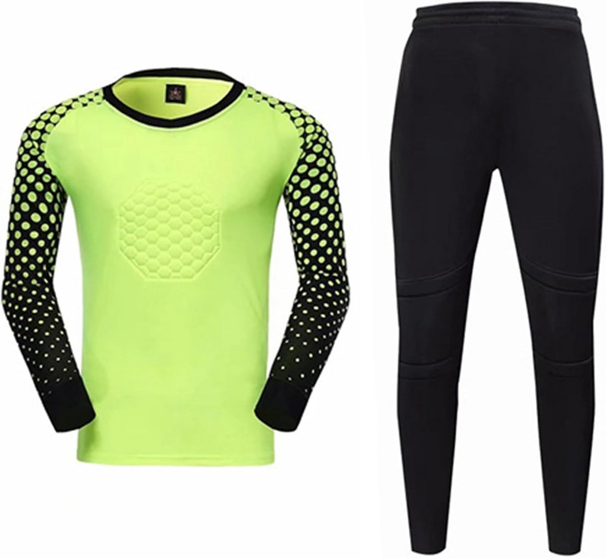 Voetbal Keeper Outfit voor Jongens - Set met Shirt en Lange Broek