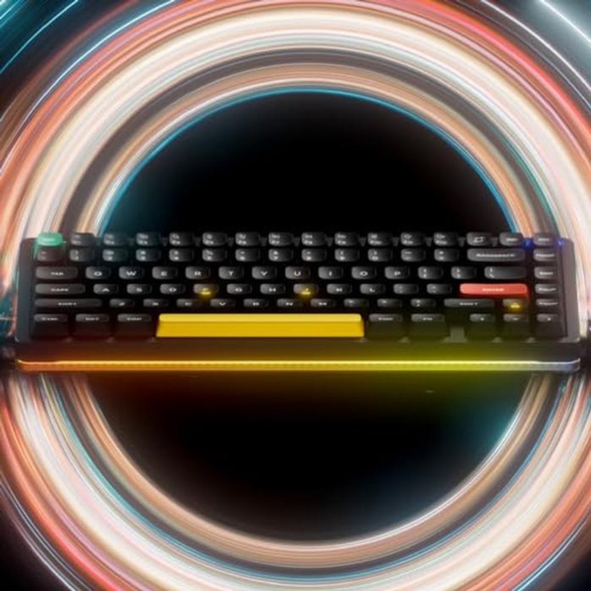 Draadloos Mechanisch Gaming Toetsenbord 75% Hot Swappable met RGB LED