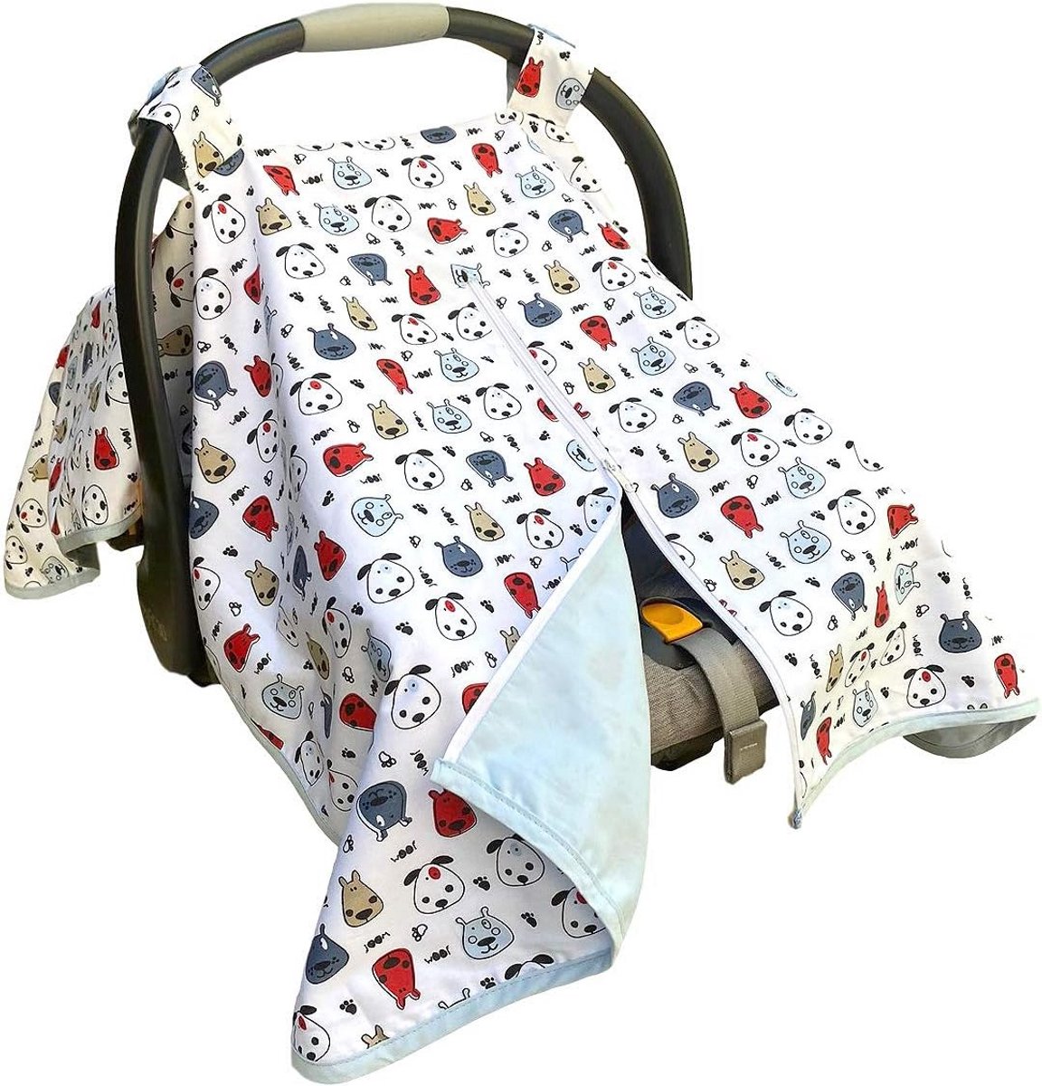 Autostoelhoes voor Pasgeboren Baby - Ademend Katoen, Geschikt voor Autostoel en Kinderwagen