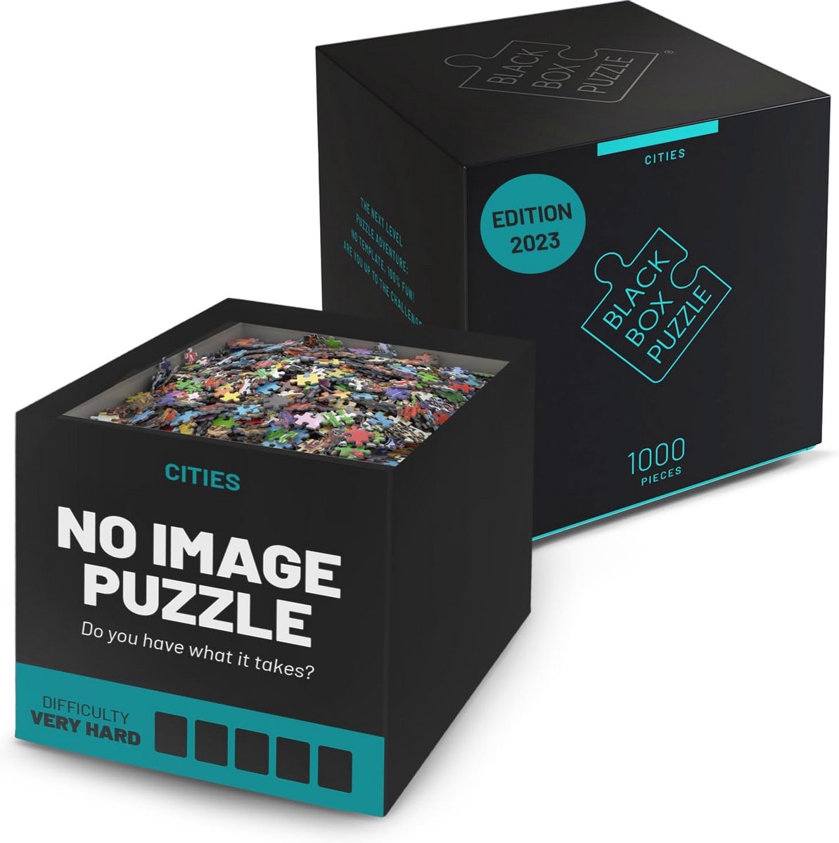 Puzzel 1000 Stukjes - Verrassingsmotief Zonder Sjabloon voor Volwassenen en Kinderen Vanaf 14 Jaar - Steden Editie 2023