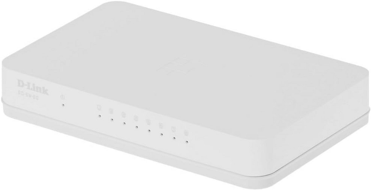 Switch 8-poorts niet beheerd - 10/100/1000 Mbps - Desktop model