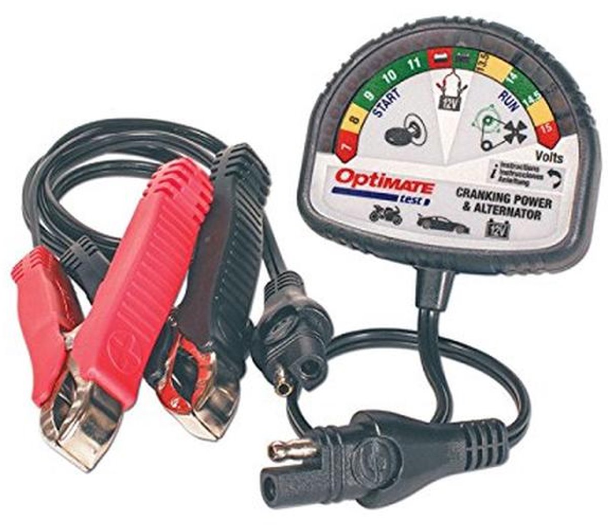Batterij en Dynamo Tester - Accu en Laadsysteem Testapparaat
