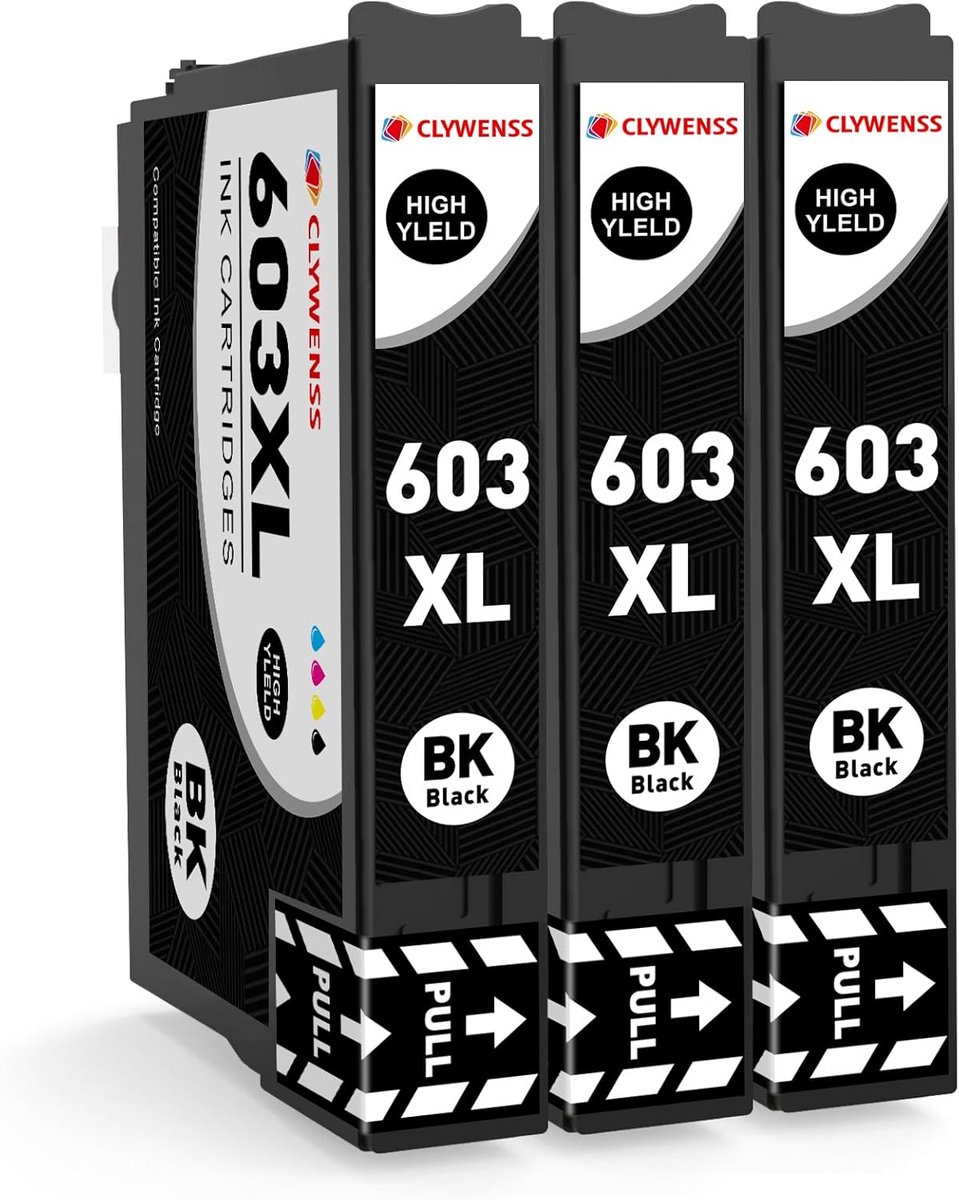 603 XL Inktcartridges Zwart Compatibel voor Expression Home en Workforce Printers