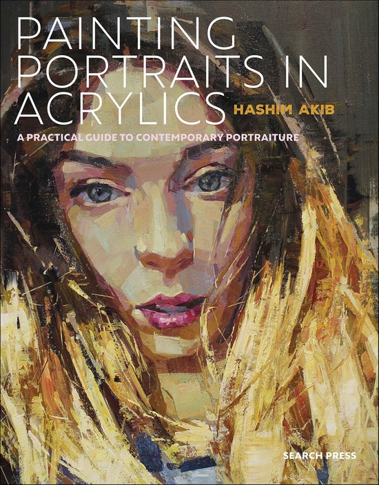 Painting Portraits in Acrylics - cover