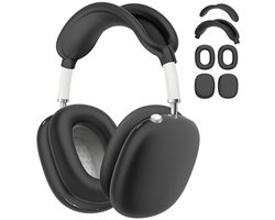 Shieldcase Beschermset geschikt voor Apple Airpods Max 1/2 - Siliconen covers / bescherming - 4 delige set - Hoofdband cover - Oorkap Beschermers & Reishoes - 4 in 1 set - Donkerblauw