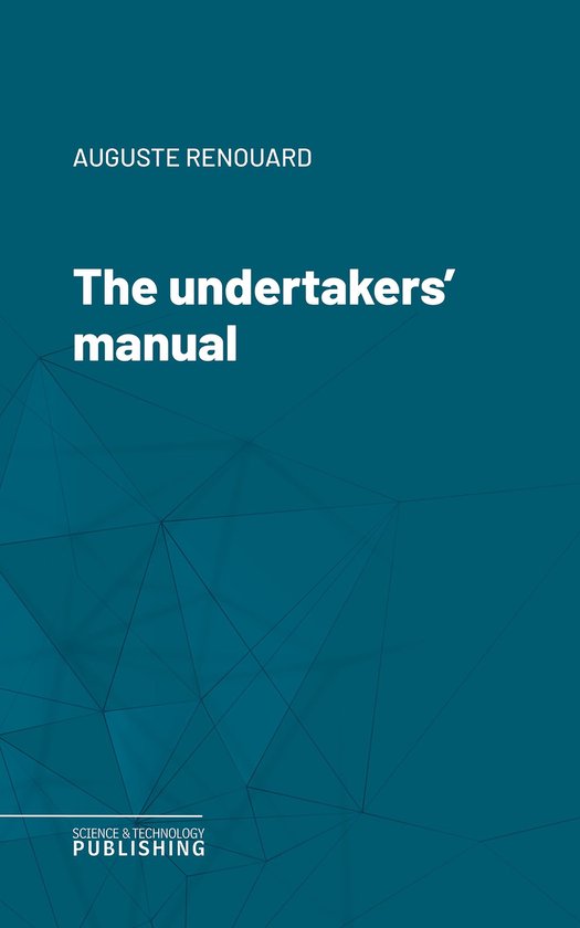 The undertakers' manual - cover