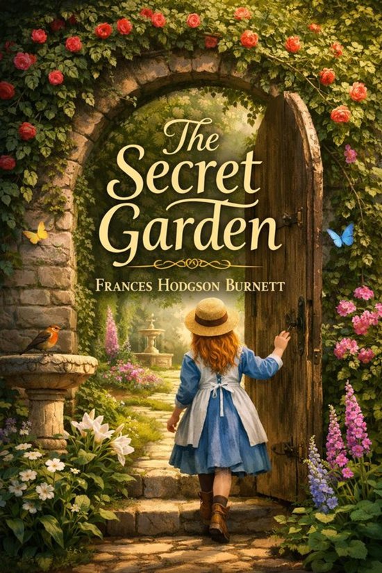 The Secret Garden (Illustrated) - cover
